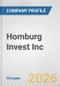 Homburg Invest Inc. Fundamental Company Report Including Financial, SWOT, Competitors and Industry Analysis - Product Thumbnail Image
