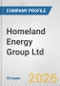 Homeland Energy Group Ltd. Fundamental Company Report Including Financial, SWOT, Competitors and Industry Analysis - Product Thumbnail Image