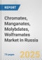 Chromates, Manganates, Molybdates, Wolframates Market in Russia: Business Report 2024 - Product Image