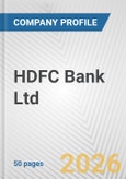HDFC Bank Ltd. Fundamental Company Report Including Financial, SWOT, Competitors and Industry Analysis- Product Image