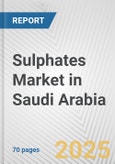 Sulphates Market in Saudi Arabia: Business Report 2024- Product Image