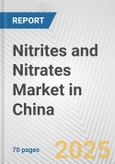 Nitrites and Nitrates Market in China: Business Report 2024- Product Image