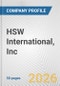 HSW International, Inc. Fundamental Company Report Including Financial, SWOT, Competitors and Industry Analysis - Product Thumbnail Image