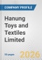 Hanung Toys and Textiles Limited Fundamental Company Report Including Financial, SWOT, Competitors and Industry Analysis - Product Thumbnail Image