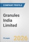 Granules India Limited Fundamental Company Report Including Financial, SWOT, Competitors and Industry Analysis - Product Thumbnail Image