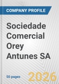 Sociedade Comercial Orey Antunes SA Fundamental Company Report Including Financial, SWOT, Competitors and Industry Analysis- Product Image