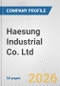 Haesung Industrial Co. Ltd. Fundamental Company Report Including Financial, SWOT, Competitors and Industry Analysis - Product Thumbnail Image