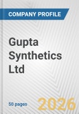 Gupta Synthetics Ltd. Fundamental Company Report Including Financial, SWOT, Competitors and Industry Analysis- Product Image