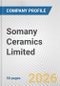 Somany Ceramics Limited Fundamental Company Report Including Financial, SWOT, Competitors and Industry Analysis - Product Thumbnail Image