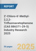 2'-Chloro-6'-Methyl-2,2,2-Trifluoroacetophenone (CAS 886371-29-5) Industry Research 2025: Global and Regional Market Trends 2019-2024 and Forecast to 2029- Product Image
