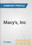 Macy's, Inc. Fundamental Company Report Including Financial, SWOT, Competitors and Industry Analysis- Product Image