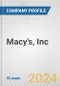 Macy's, Inc. Fundamental Company Report Including Financial, SWOT, Competitors and Industry Analysis - Product Thumbnail Image