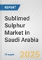 Sublimed Sulphur Market in Saudi Arabia: Business Report 2024 - Product Image