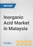 Inorganic Acid Market in Malaysia: Business Report 2024- Product Image