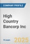 High Country Bancorp Inc. Fundamental Company Report Including Financial, SWOT, Competitors and Industry Analysis - Product Thumbnail Image