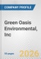 Green Oasis Environmental, Inc. Fundamental Company Report Including Financial, SWOT, Competitors and Industry Analysis - Product Thumbnail Image
