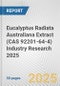 Eucalyptus Radiata Australiana Extract (CAS 92201-64-4) Industry Research 2025: Global and Regional Market Trends 2019-2024 and Forecast to 2029 - Product Thumbnail Image