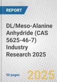 DL/Meso-Alanine Anhydride (CAS 5625-46-7) Industry Research 2025: Global and Regional Market Trends 2019-2024 and Forecast to 2029- Product Image