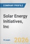 Solar Energy Initiatives, Inc. Fundamental Company Report Including Financial, SWOT, Competitors and Industry Analysis - Product Thumbnail Image