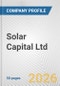 Solar Capital Ltd. Fundamental Company Report Including Financial, SWOT, Competitors and Industry Analysis - Product Thumbnail Image