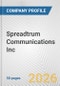 Spreadtrum Communications Inc. Fundamental Company Report Including Financial, SWOT, Competitors and Industry Analysis - Product Thumbnail Image