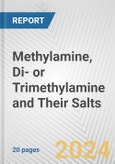 Methylamine, Di- or Trimethylamine and Their Salts: European Union Market Outlook 2023-2027- Product Image