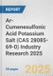 Ar-Cumenesulfonic Acid Potassium Salt (CAS 28085-69-0) Industry Research 2025: Global and Regional Market Trends 2019-2024 and Forecast to 2029 - Product Thumbnail Image