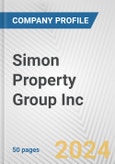 Simon Property Group Inc. Fundamental Company Report Including Financial, SWOT, Competitors and Industry Analysis- Product Image