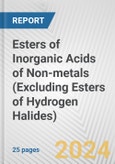 Esters of Inorganic Acids of Non-metals (Excluding Esters of Hydrogen Halides): European Union Market Outlook 2023-2027- Product Image