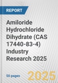 Amiloride Hydrochloride Dihydrate (CAS 17440-83-4) Industry Research 2025: Global and Regional Market Trends 2019-2024 and Forecast to 2029- Product Image