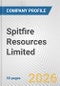Spitfire Resources Limited Fundamental Company Report Including Financial, SWOT, Competitors and Industry Analysis - Product Thumbnail Image