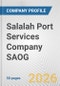 Salalah Port Services Company SAOG Fundamental Company Report Including Financial, SWOT, Competitors and Industry Analysis - Product Thumbnail Image