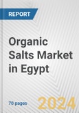 Organic Salts Market in Egypt: Business Report 2024- Product Image