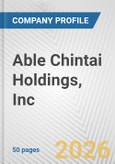 Able Chintai Holdings, Inc. Fundamental Company Report Including Financial, SWOT, Competitors and Industry Analysis- Product Image