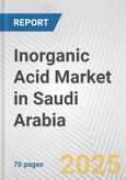 Inorganic Acid Market in Saudi Arabia: Business Report 2024- Product Image