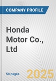 Honda Motor Co., Ltd. Fundamental Company Report Including Financial, SWOT, Competitors and Industry Analysis- Product Image