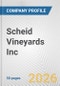 Scheid Vineyards Inc. Fundamental Company Report Including Financial, SWOT, Competitors and Industry Analysis - Product Thumbnail Image