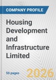 Housing Development and Infrastructure Limited Fundamental Company Report Including Financial, SWOT, Competitors and Industry Analysis- Product Image