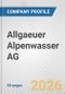 Allgaeuer Alpenwasser AG Fundamental Company Report Including Financial, SWOT, Competitors and Industry Analysis - Product Thumbnail Image