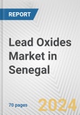 Lead Oxides Market in Senegal: Business Report 2024- Product Image