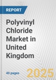 Polyvinyl Chloride Market in United Kingdom: 2019-2024 Review and Forecast to 2029- Product Image