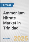 Ammonium Nitrate Market in Trinidad: 2019-2024 Review and Forecast to 2029- Product Image