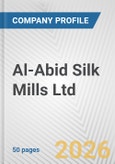 Al-Abid Silk Mills Ltd. Fundamental Company Report Including Financial, SWOT, Competitors and Industry Analysis- Product Image