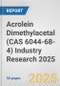 Acrolein Dimethylacetal (CAS 6044-68-4) Industry Research 2025: Global and Regional Market Trends 2019-2024 and Forecast to 2029 - Product Thumbnail Image