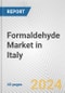 Formaldehyde Market in Italy: 2017-2023 Review and Forecast to 2027 - Product Image