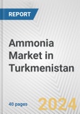 Ammonia Market in Turkmenistan: 2017-2023 Review and Forecast to 2027- Product Image