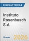 Instituto Rosenbusch S.A. Fundamental Company Report Including Financial, SWOT, Competitors and Industry Analysis - Product Thumbnail Image