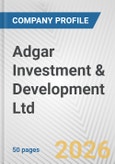 Adgar Investment & Development Ltd. Fundamental Company Report Including Financial, SWOT, Competitors and Industry Analysis- Product Image