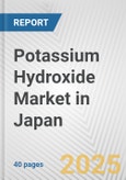 Potassium Hydroxide Market in Japan: 2019-2024 Review and Forecast to 2029- Product Image