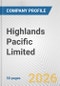 Highlands Pacific Limited Fundamental Company Report Including Financial, SWOT, Competitors and Industry Analysis - Product Thumbnail Image